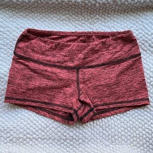 Fleo shorts in Heathered Pink/Coral